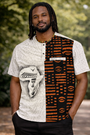 abof bogolan – continental mark shirt