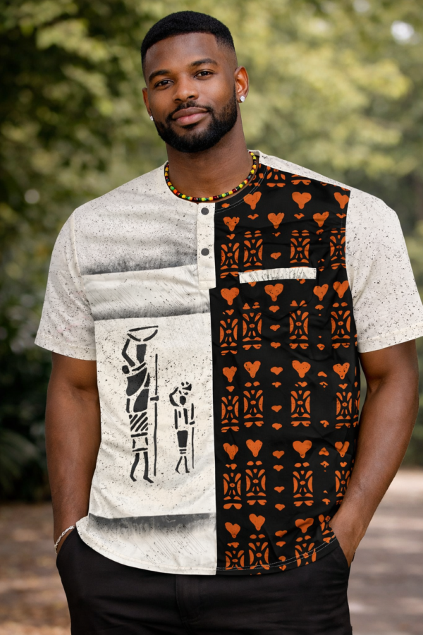 abof bogolan – matriarch journey shirt