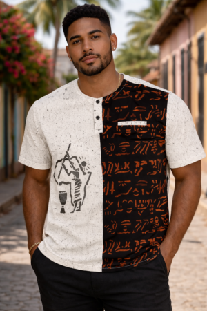 abof bogolan – rhythm of labor shirt