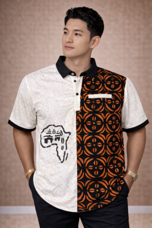 abof bogolan – motherland crest shirt