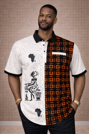 abof bogolan – tribal rhythm shirt