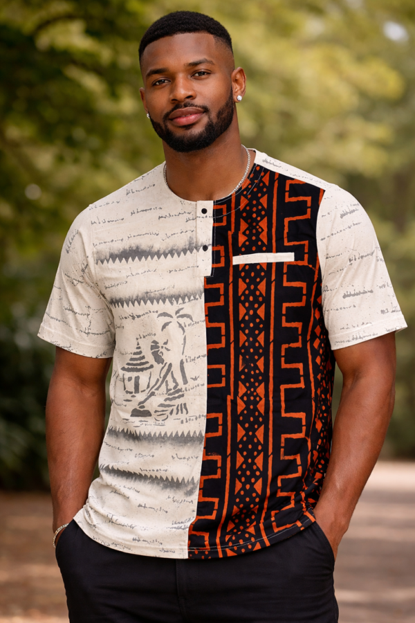 abof bogolan – roots of labor shirt